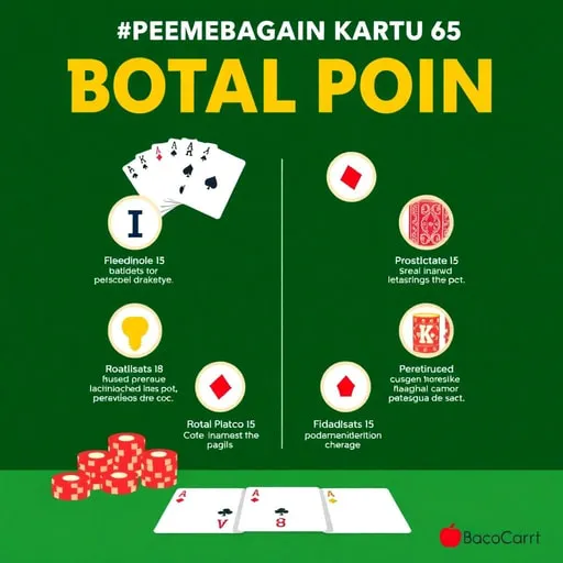Cara Pembagian Kartu dan Total Poin dalam Baccarat